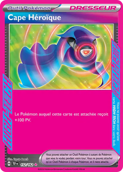 Image de la carte Pokemon Cape Héroïque 152/162