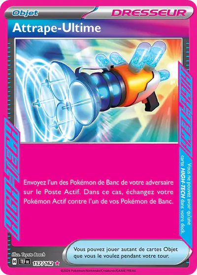 Image de la carte Pokemon Attrape-Ultime 157/162
