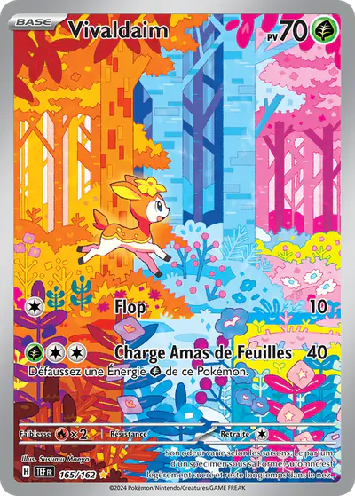 Image de la carte Pokemon Vivaldaim 165/162