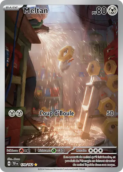 Image de la carte Pokemon Meltan 179/162