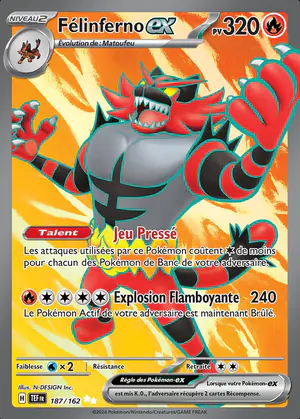 F&eacute;linferno ex 187/162