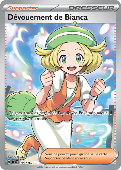 Image de la carte Pokemon Dévouement de Bianca 197/162