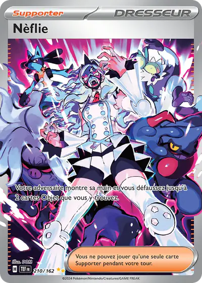 Image de la carte Pokemon Nèflie 210/162