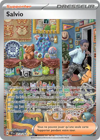 Image de la carte Pokemon Salvio 212/162