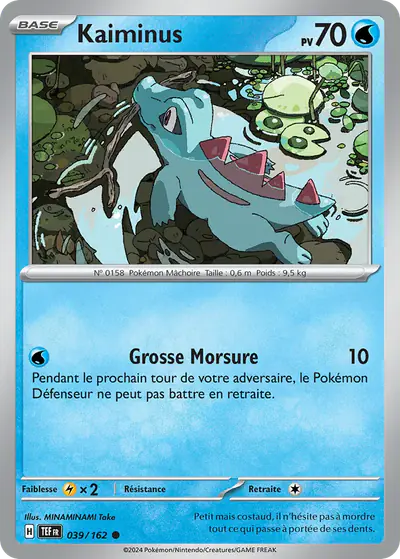 Image de la carte Pokemon Kaiminus 039/162