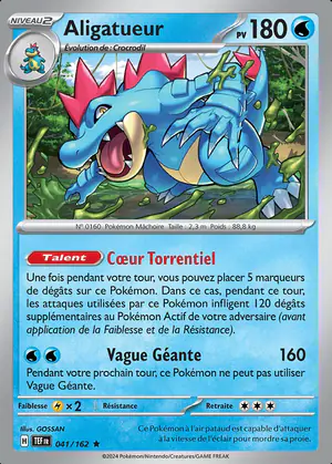 Aligatueur 041/162