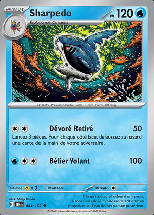 Sharpedo 043/162