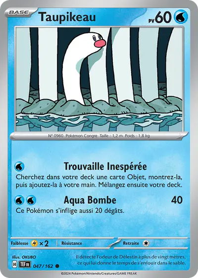 Image de la carte Pokemon Taupikeau 047/162