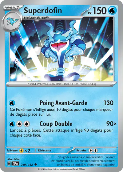 Image de la carte Pokemon Superdofin 049/162