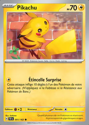 Pikachu 051/162