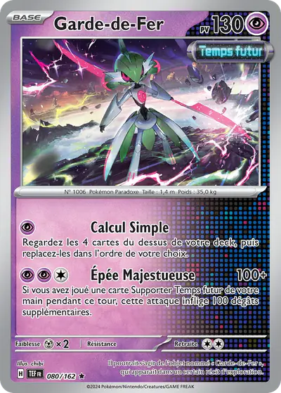Image de la carte Pokemon Garde-de-Fer 080/162