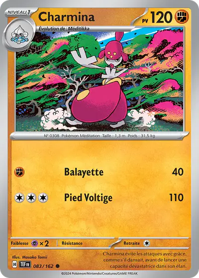 Image de la carte Pokemon Charmina 083/162