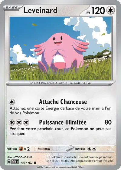 Image de la carte Pokemon Leveinard 133/167