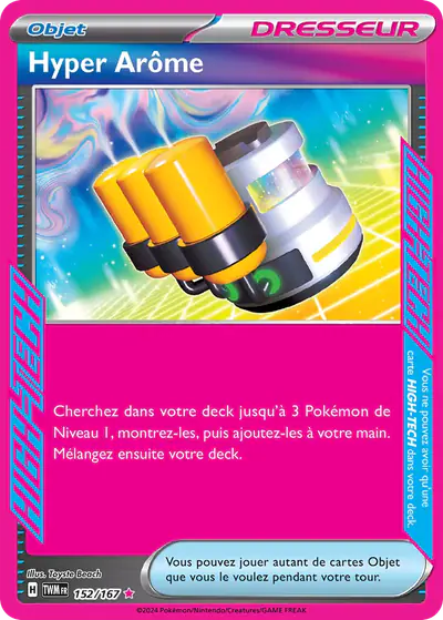 Image de la carte Pokemon Hyper Arôme 152/167
