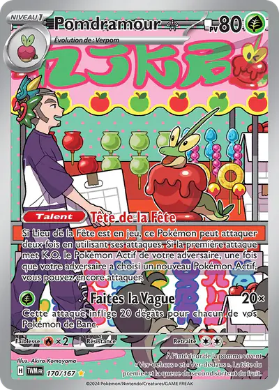 Image de la carte Pokemon Pomdramour 170/167