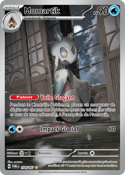 Image de la carte Pokemon Momartik 174/167
