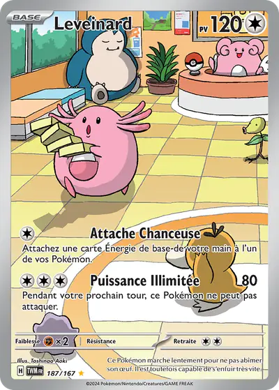 Image de la carte Pokemon Leveinard 187/167
