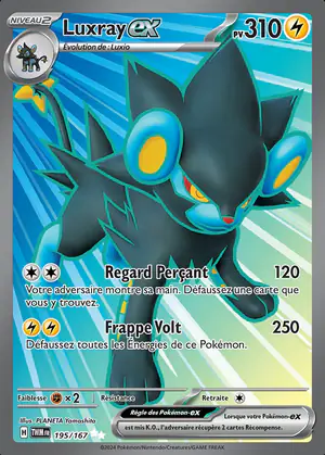 Luxray ex 195/167
