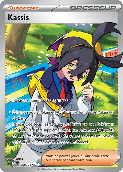 Image de la carte Pokemon Kassis 206/167