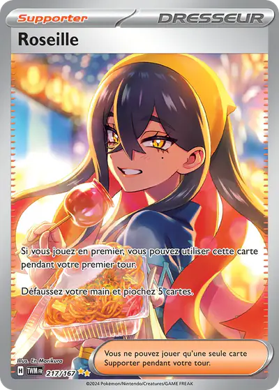 Image de la carte Pokemon Roseille 217/167