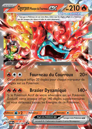 Ogerpon Masque du Fourneau ex 040/167