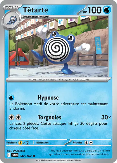 Image de la carte Pokemon Têtarte 042/167