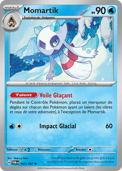 Image de la carte Pokemon Momartik 053/167