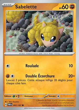 Sabelette 097/167