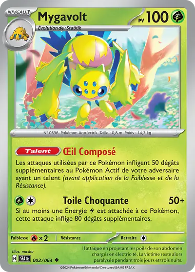 Image de la carte Pokemon Mygavolt 002/64