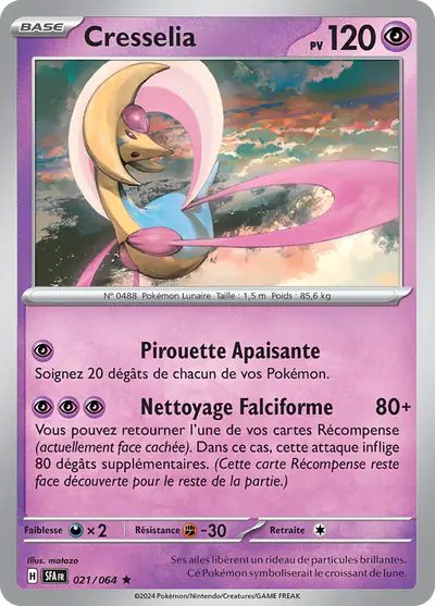 Image de la carte Pokemon Cresselia 021/64