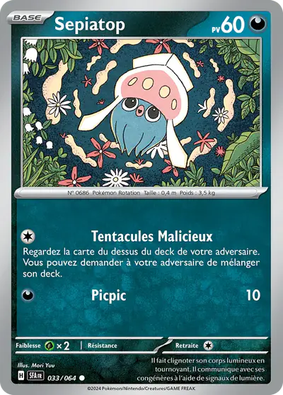 Image de la carte Pokemon Sepiatop 033/64