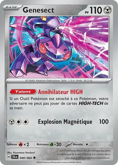 Image de la carte Pokemon Genesect 040/64