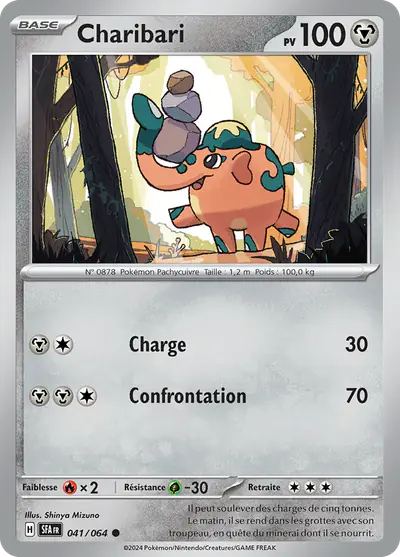 Image de la carte Pokemon Charibari 041/64