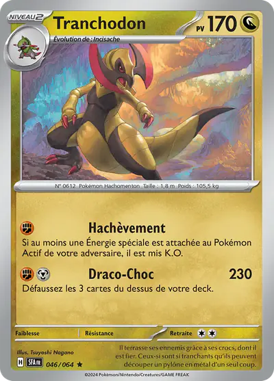 Image de la carte Pokemon Tranchodon 046/64