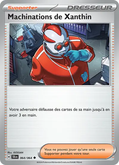 Image de la carte Pokemon Machinations de Xanthin 064/64