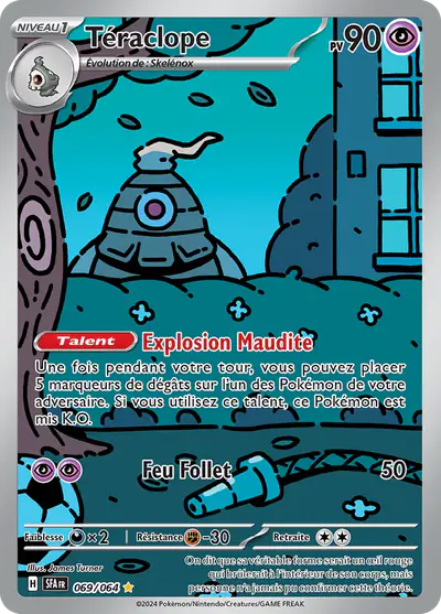 Image de la carte Pokemon Téraclope 069/64
