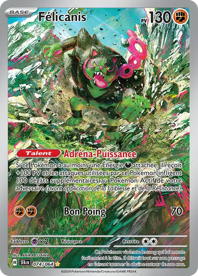 Image de la carte Pokemon Félicanis 074/64