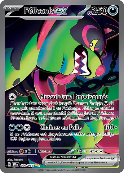 Image de la carte Pokemon Félicanis ex 090/64