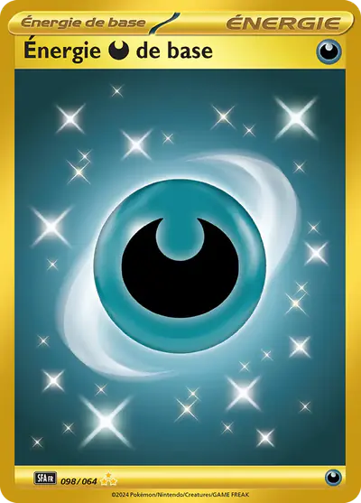 Image de la carte Pokemon Énergie Obscurité de base 098/64
