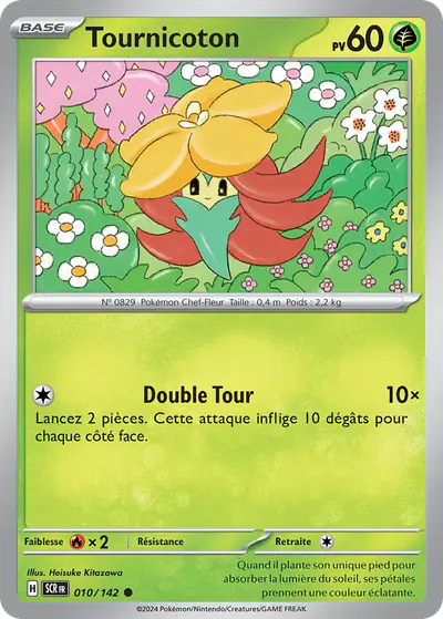 Image de la carte Pokemon Tournicoton 010/142