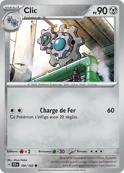 Image de la carte Pokemon Clic 100/142