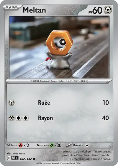 Image de la carte Pokemon Meltan 102/142