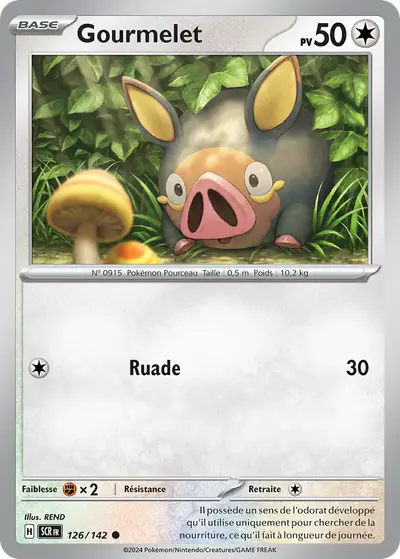 Image de la carte Pokemon Gourmelet 126/142