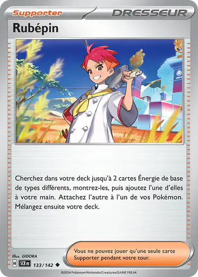 Image de la carte Pokemon Rubépin 133/142