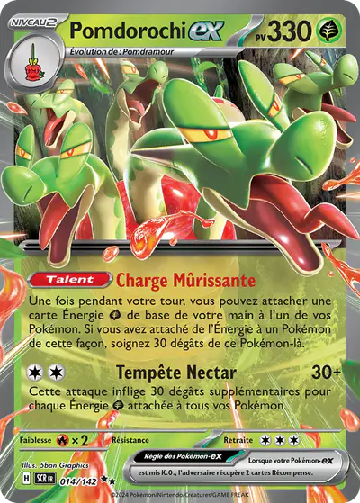Image de la carte Pokemon Pomdorochi ex 014/142