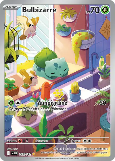 Image de la carte Pokemon Bulbizarre 143/142
