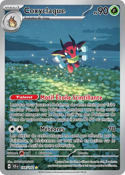 Image de la carte Pokemon Coxyclaque 144/142