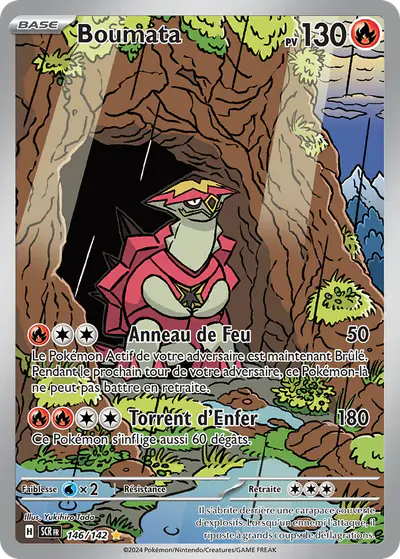 Image de la carte Pokemon Boumata 146/142