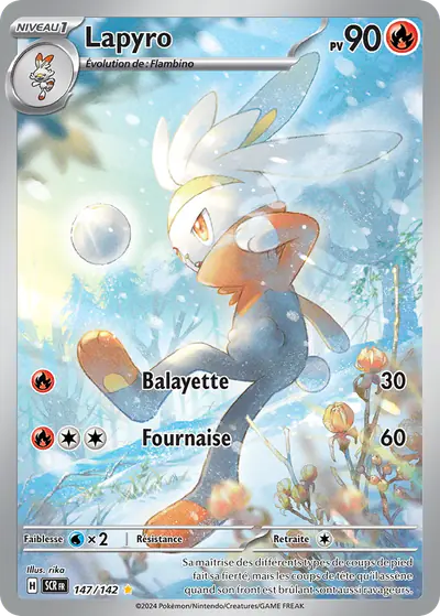 Image de la carte Pokemon Lapyro 147/142
