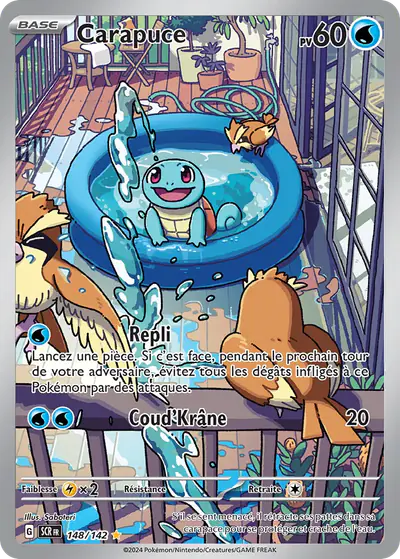 Image de la carte Pokemon Carapuce 148/142